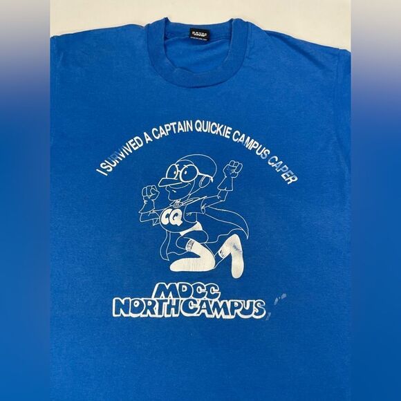 VINTAGE Miami Dade College MDC North Campus T-shirt Men XL 90s Single Stitch - Picture 2 of 8